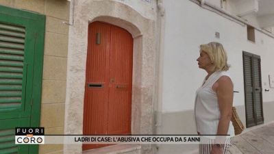 Ladri di case: l'abusiva che occupa da 5 anni