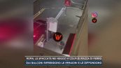 Roma, le spaccate nei negozi a colpi di mazza di ferro