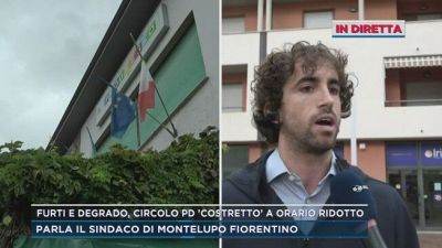 Furti e degrado, circolo Pd 'costretto' a orario ridotto