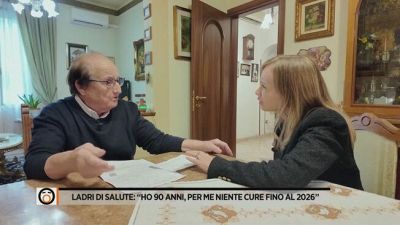 Ladri di salute: "Ho 90 anni, per me niente cure fino al 2026"