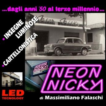 NEON NICKY insegne luminose a led