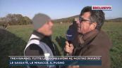 Trevignano, tutte le aggressioni al nostro inviato