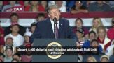 Trump torna a promettere 5.000 dollari a ogni cittadino americano