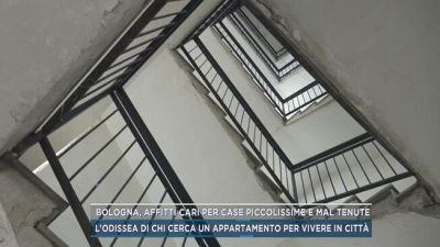 Bologna, affitti cari per case piccolissime e mal tenute