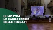 In mostra le carrozzerie delle Ferrari