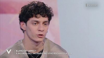 Kumo di "Amici": "Il ricordo dell'incidente in cui ho rischiato la vita"