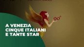 Cinque italiani in concorso alla Mostra di Venezia