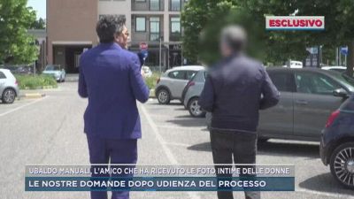 Ubaldo Manuali, l'amico che ha ricevuto le foto intime delle donne