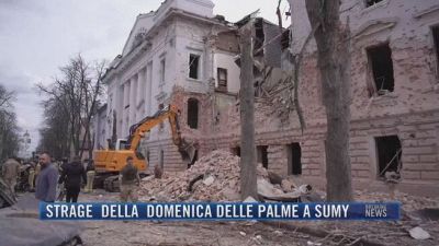 Breaking News delle 21.30 | Strage della domenica delle Palme a Sumy