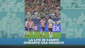 USA-Messico: che rissa per Gimenez in campo