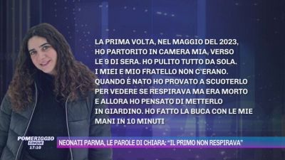 Neonati Parma, le parole di Chiara: "Il primo non respirava"