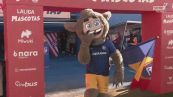 La folle corsa della Mascotte della Liga