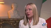 Giustizia, migranti, dazi. Meloni al Tg5