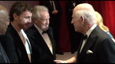 Londra, Re Carlo III alla premier de "Il Gladiatore 2"