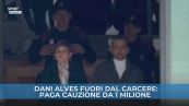 Dani Alves fuori dal carcere