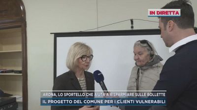 Arona, lo sportello che aiuta a risparmiare sulle bollette
