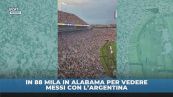 In 88 mila in Alabama per vedere Messi con l'Argentina