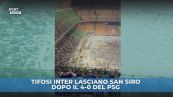 Poker del PSG, San Siro si svuota