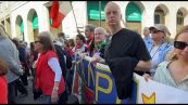 25 aprile,Scurati e Pif in corteo a Milano