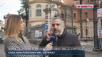 Roma, i pronto soccorso non reggono la pressione