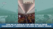 Spagna campione, l'annuncio in aereo è virale