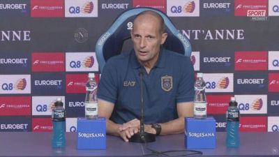 Allegri: "Ottima rosa, posso usare più schemi"