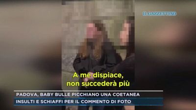 Padova, baby bulle picchiano una coetanea
