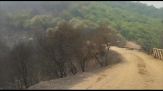 Spagna, la devastazione lasciata dall'incendio boschivo a Las Médulas