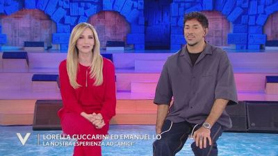 Lorella Cuccarini, Emanuel Lo e il rapporto con gli altri professori di "Amici"