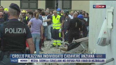 Breaking News delle 14.00 | Crollo palazzina, individuato cadavere anziana