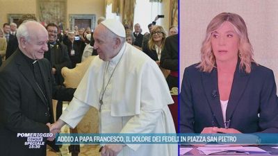 In collegamento con Don Vincenzo Paglia, presidente Pontificia Accademia per la Vita