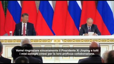 Russia-Cina, Putin: con Xi colloqui amichevoli e produttivi