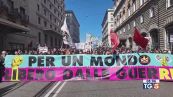 Contro la guerra in piazza a Roma