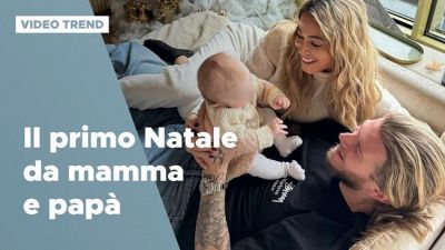 Il primo Natale dei Vip da mamma e papà