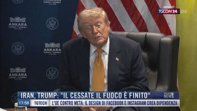 Breaking News delle 18.00 | Iran, Trump: "Il cessate il fuoco è finito"