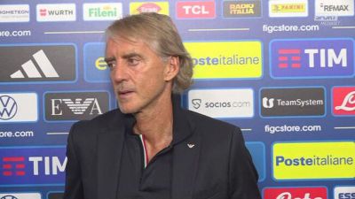 Mancini a Sportmediaset: "C'è emozione e tanto lavoro da fare in fretta"