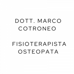 Dott. Marco Cotroneo - Fisioterapista Osteopata logo