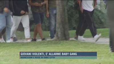 Giovani violenti, è allarme baby gang