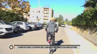Ladri di case: lo show dell'abusivo attore e falsificatore