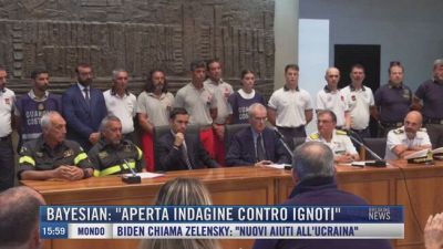 Breaking News delle 16.00 | Bayesian: "Aperta indagine contro ignoti"
