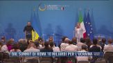 Breaking News delle 21.30 | Dal Summit di Roma 10 miliardi per l'Ucraina