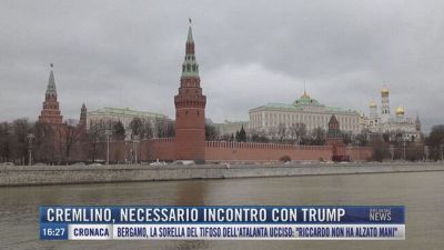 Breaking News delle 17.00 | Cremlino, necessario incontro con Trump