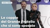 Le coppie nate nel Grande Fratello che si sono sposate