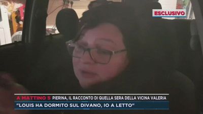 Pierina, il racconto di quella sera della vicina Valeria