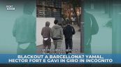 Il giovane Barca in incognito per la città