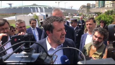 Salvini: a fine guerra andrò con imprese italiane in Ucraina e Russia