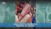 Mou, Totti e Ronaldo insieme in Arabia