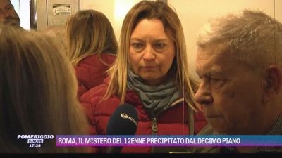 Roma, il mistero del 12enne precipitato dal decimo piano