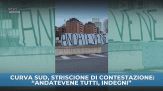 Curva Sud, forte contestazione