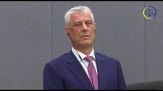 Kosovo, 25 anni all'ex presidente Thaci per crimini di guerra